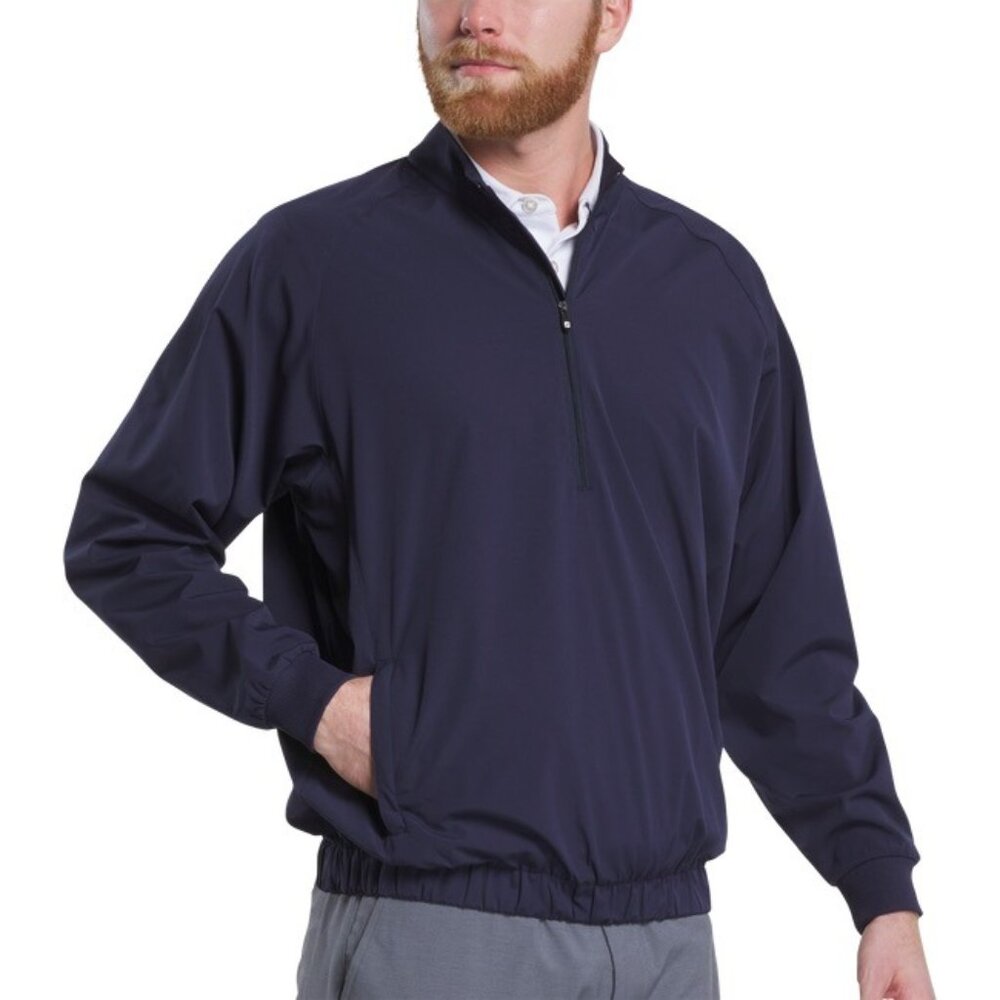 Foot‎ Joy Men's Half-Zip Windshirt in Navy Size XL